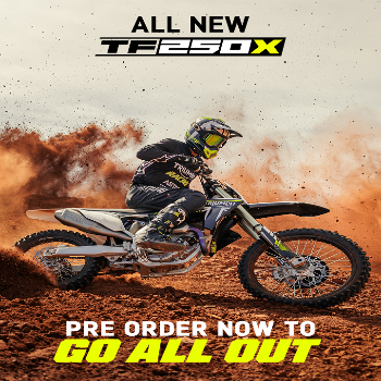 We go all in so you can go all out - Triumph TF 250-X image