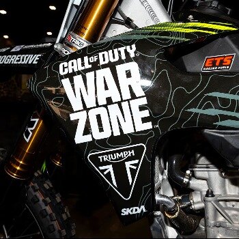 Triumph Factory Racing Aligns with Call of Duty® Franchise, Call of Duty: Warzone™ Free-To-Play Video Game image