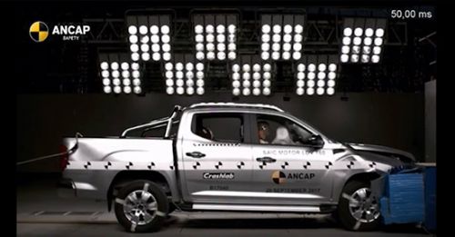 LDV T60's 5 Star ANCAP Safety Rating