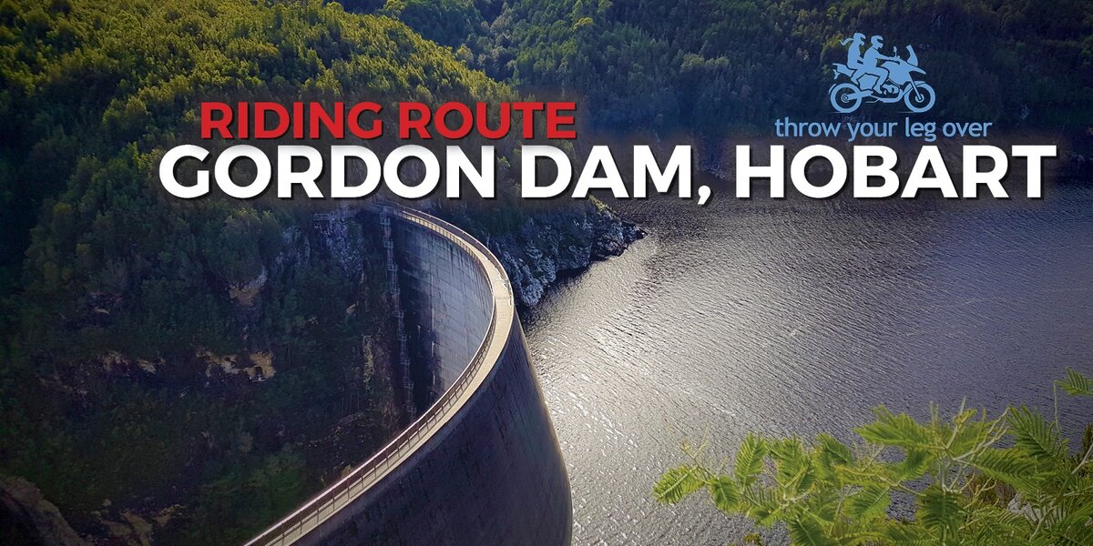 blog large image - Riding Route: Gordon Dam, Hobart