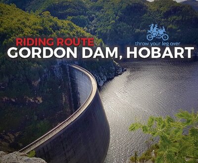 Riding Route: Gordon Dam, Hobart image