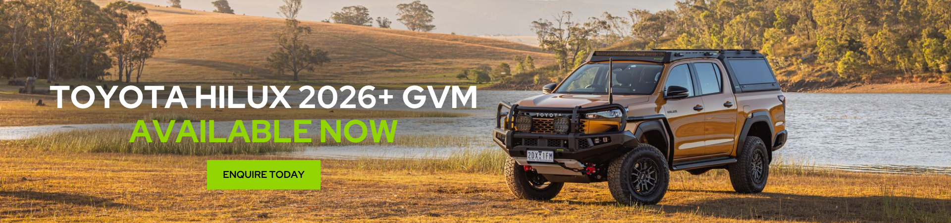 Hilux 2026 GVM Available