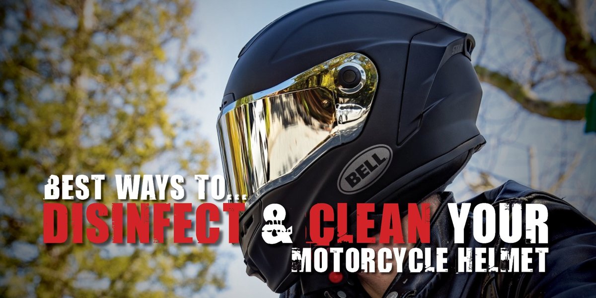blog large image - Best Ways To Disinfect & Clean Your Motorcycle Helmet