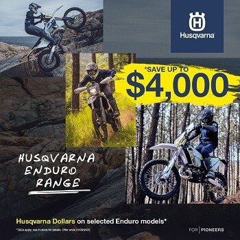 2025 Husqvarna Enduro lineup image