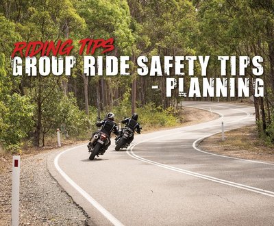 Group Ride Safety Tips - Planning image